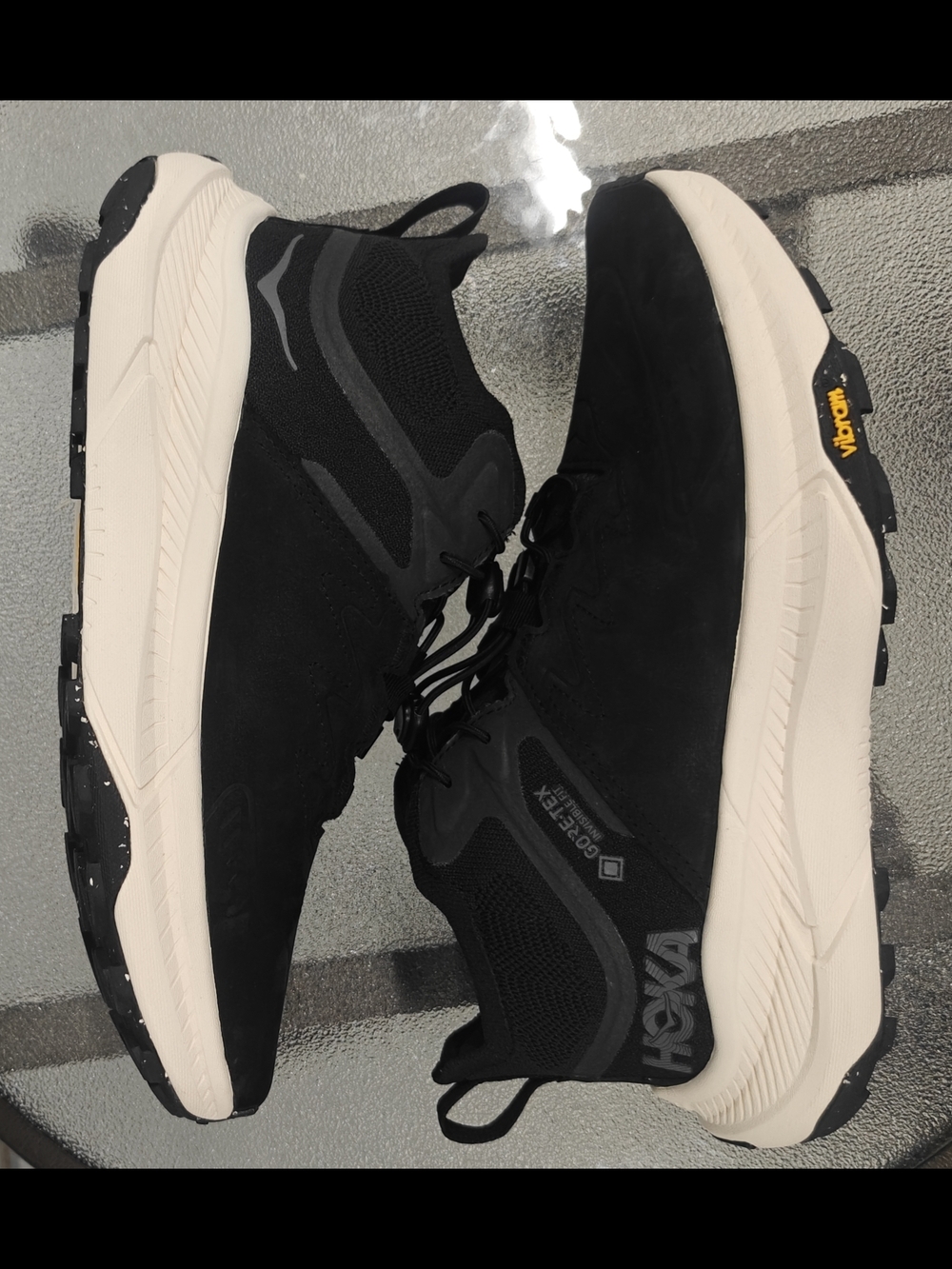 Hoka Transport Chukka Boots GTX Gore-Tex Waterproof Hike Black NEW Mens